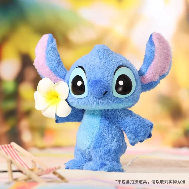 grand-jester-studios-disney-enesco-fluffy-stitch-peluche-posabile-figurina-da-collezione-decorazione-da-scrivania-regalo-di-compleanno-per-bambini-e-fan