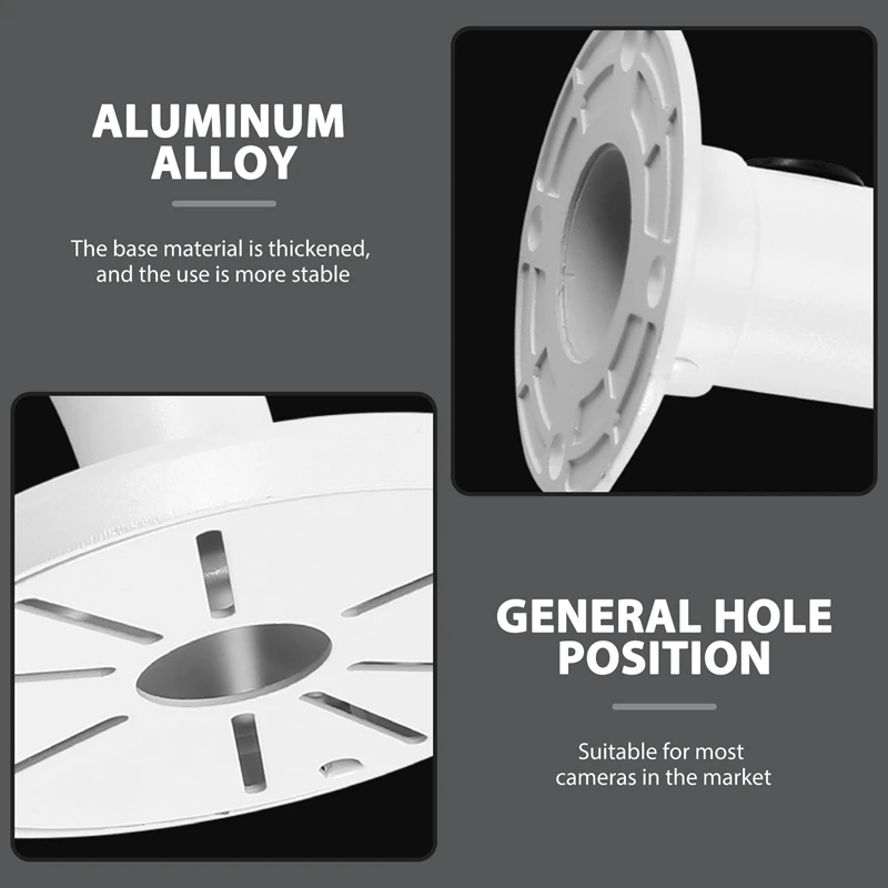 ドームカメラ用ウォールマウント,セキュリティおよび監視用のユニバーサルマウント