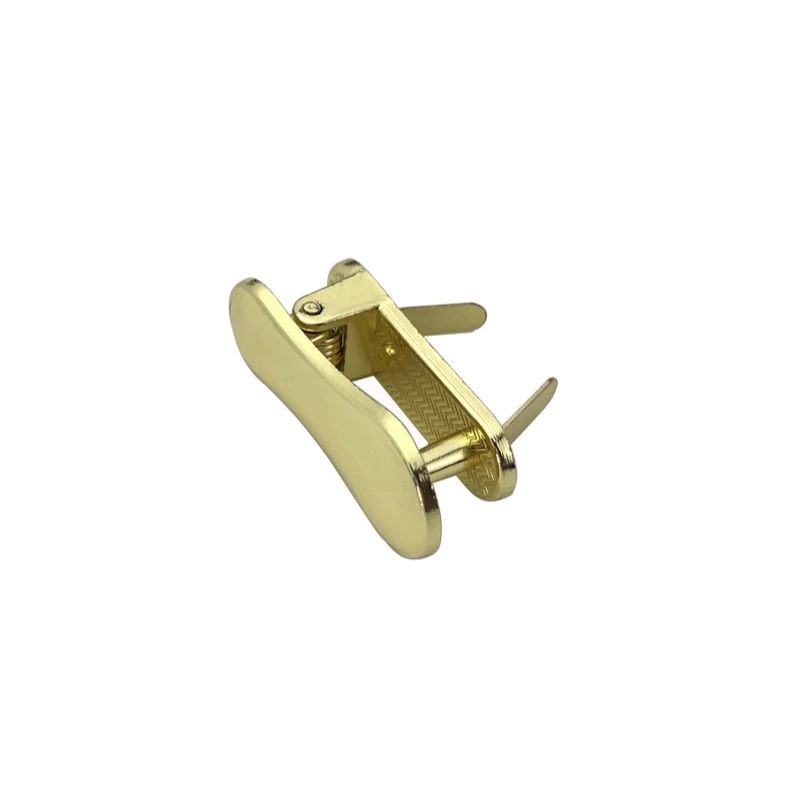 Clamp Lock for Lady Handbags DIY Bag Accessories Hardware Parts Zinc Alloy