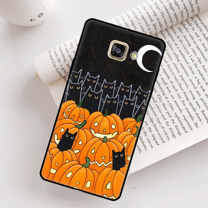 هالوين اليقطين الرعب غطاء لسامسونج غالاكسي J4 J6 زائد A6 A8 A9 J8 2018 A3 A5 J3 J5 J7 2016 2017 الهاتف