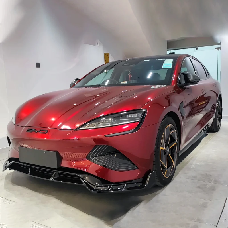 Factory Wholesale PET Liquid Dragon Blood Red Car Wrap Vinyl Color Change Self Adhesive Bubble Free Air Release Film