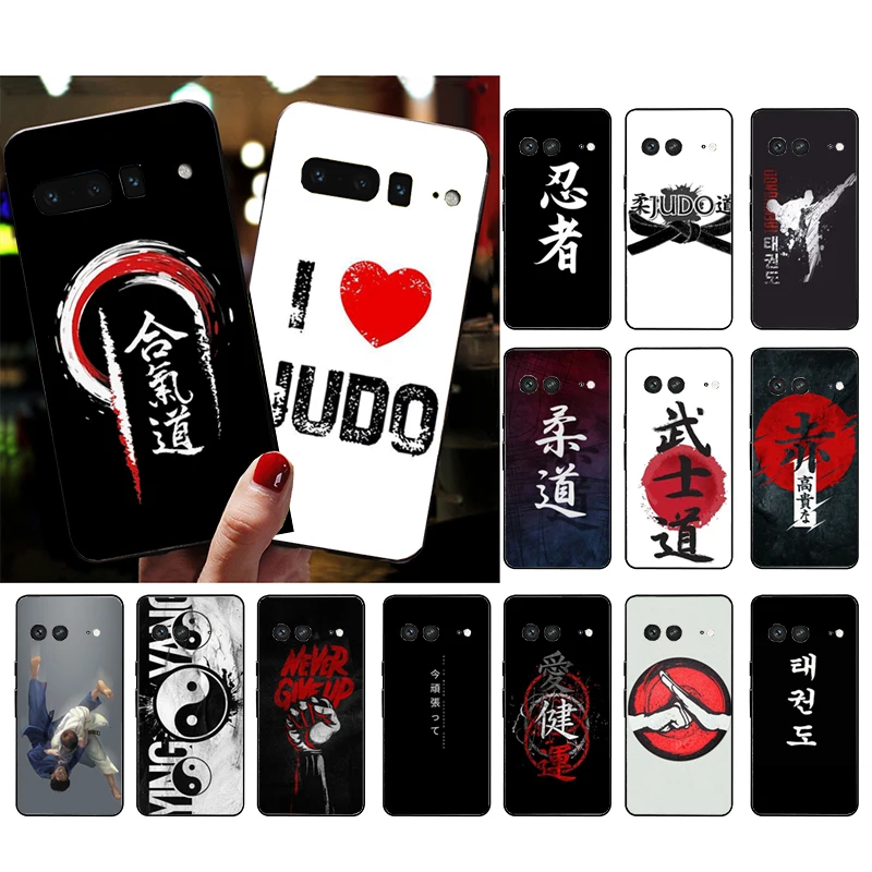 Taekwondo Judo Aikido Phone Case For Google Pixel 9 Pro XL 8 7 6 Pro Pixel 8A 7A 6A 4A 3A 3XL Pixel 8 7 6 5 4