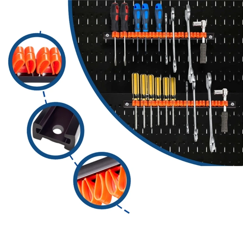 Space saving Screwdriver Tool Display Stand Perfect for Organizing and Showcasing Tools in Repair Shops M68E