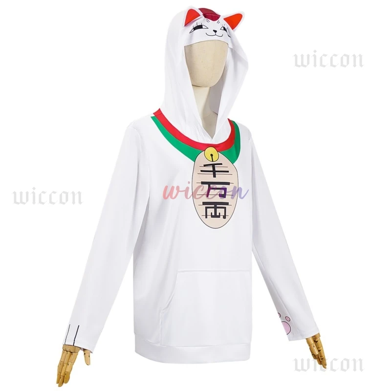 Turbo Granny Cosplay Costume Hoodie Anime Dandadan Coat Adult Casual Outwear Outfits Halloween Carnival Party Disguise Suit