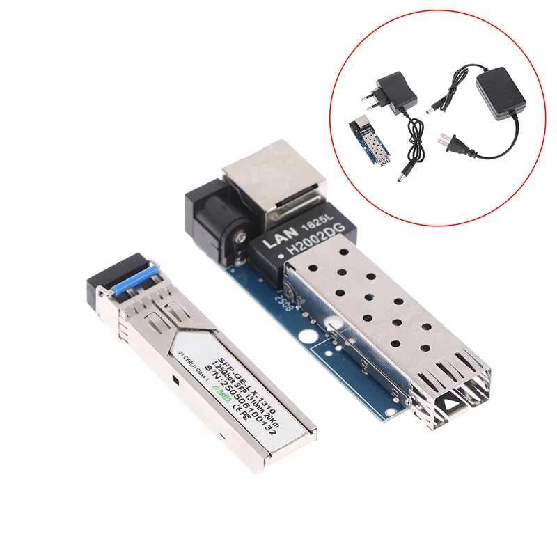 Mini RPOE 1G Media Converter Slot SFP Transceiver Module SFP Slot RJ45 Ethernet SFP Fiber Switch