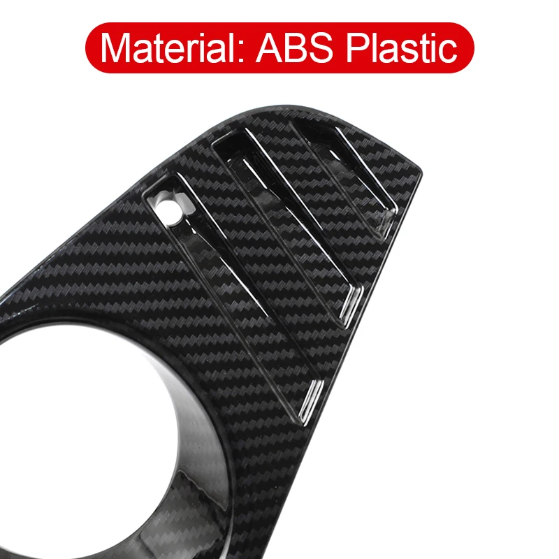 For Toyota RAV4 2019 2020 2021 2022 2023 2024 RAV 4 XA50 Hybrid ABS Car Front Fog Lamp Cover Fog Light Trim Sticker Accessories