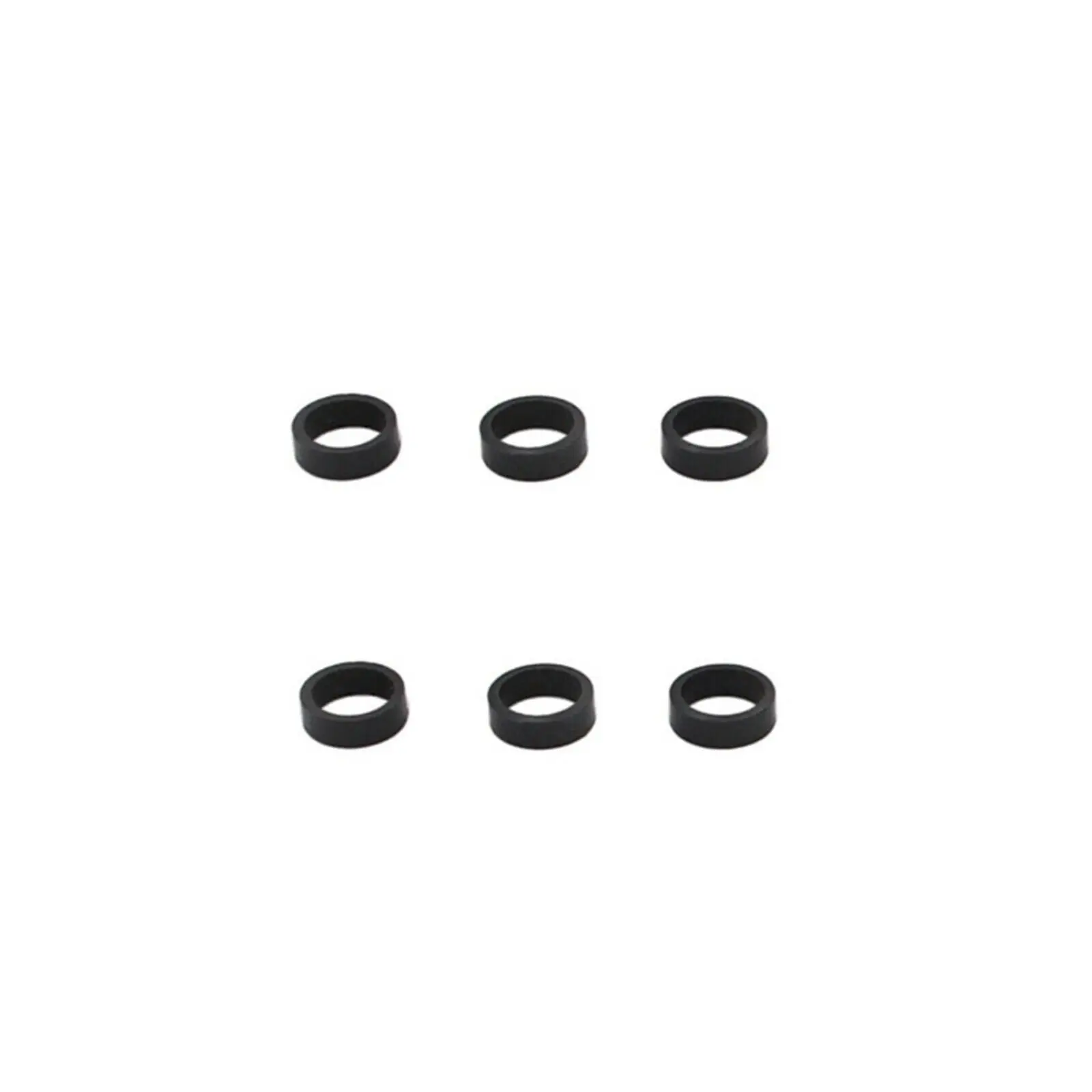 6Pcs Fuel Injector Seal O‑Ring Repair Kit For BMW N54 135i 335i 535i X5 X6 Replace 13537585261‑12 Injector Gasket Set