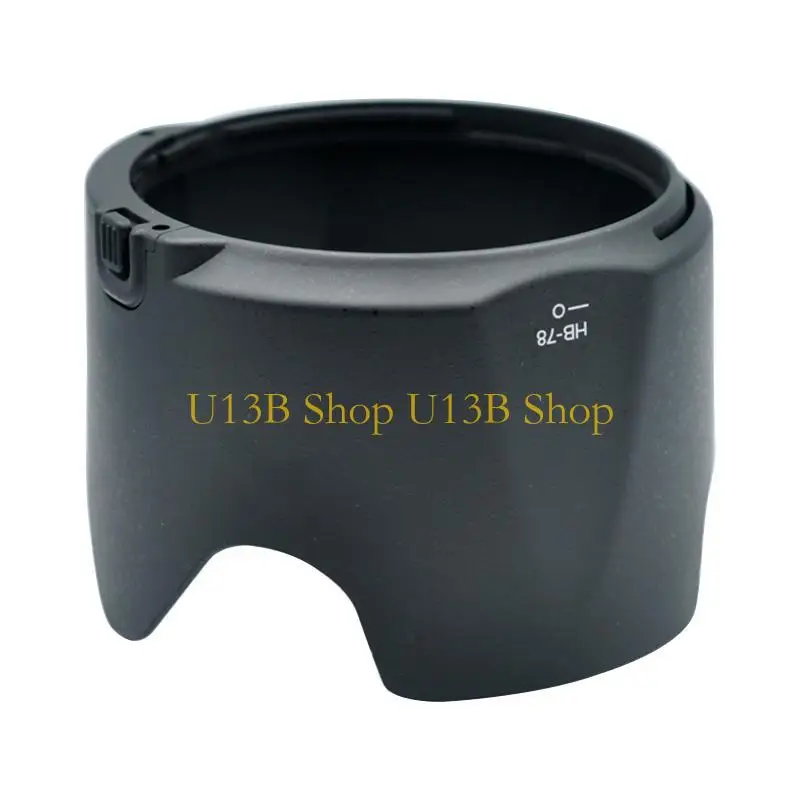U13B 78mm Flower Lens Shade Replacement HB-78 Lens Hood Sunshade for AF-S 70-200mm f/2.8E FL Lens DSLR