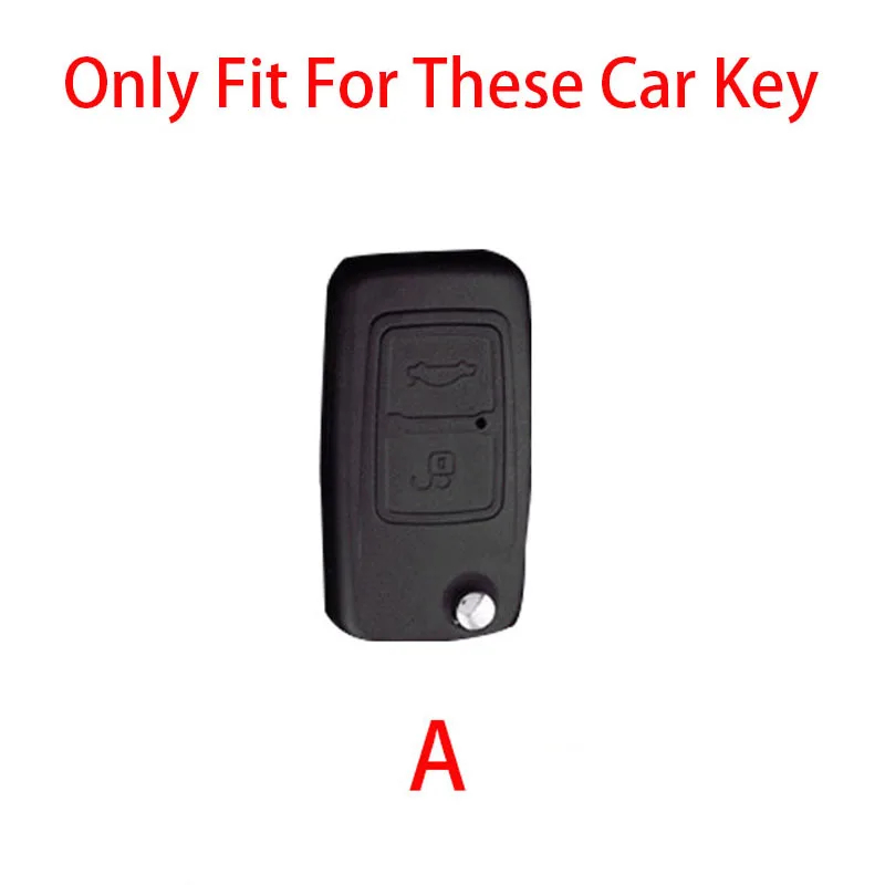 TPU Car Key Case Cover Shell For Chery A5 Fulwin Tiggo E5 A1 Cowin 3 5 Eastar 2 Buttons Remote Cover Fob Bag Keychain Accessorie