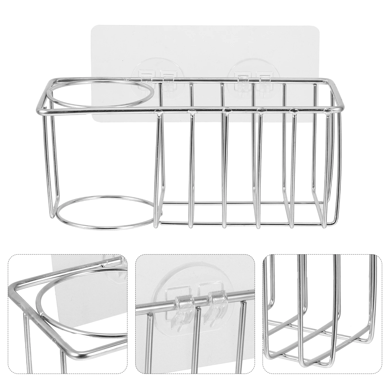 

Stainless Steel Sink Hanging Basket Rack for Kitchen Sponge Storage Organizer Drainer Shelf Tool Holder Bath Kitchen Accessories