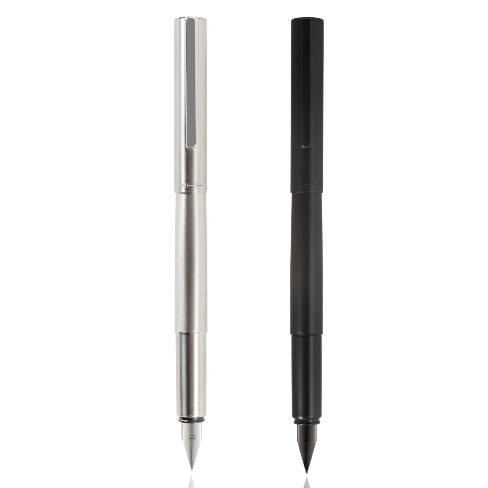 Jinhao Metal Fountain Pen, Nib Extra Fine, Conversor do Office, Presente de escrita, 0.38mm, 35