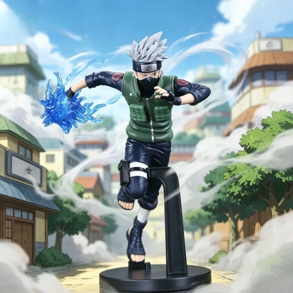 19cm/7,48 Zoll Anime-Figur Hatake Kakashi Actionfiguren PVC-Statue Desktop-Ornament Sammlermodell Spielzeug Geschenke
