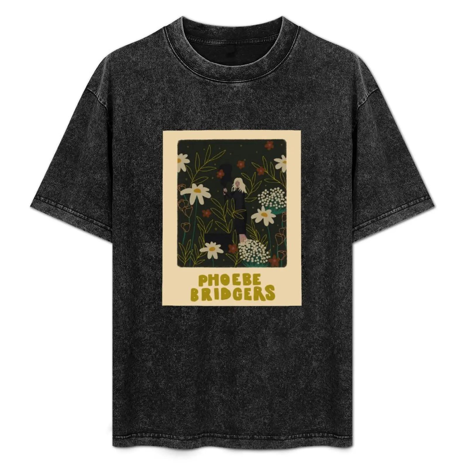 

Phoebe Bridgers SNL guitar smash poster T-Shirt Sporty Breathable Short Sleeve T-Shirt