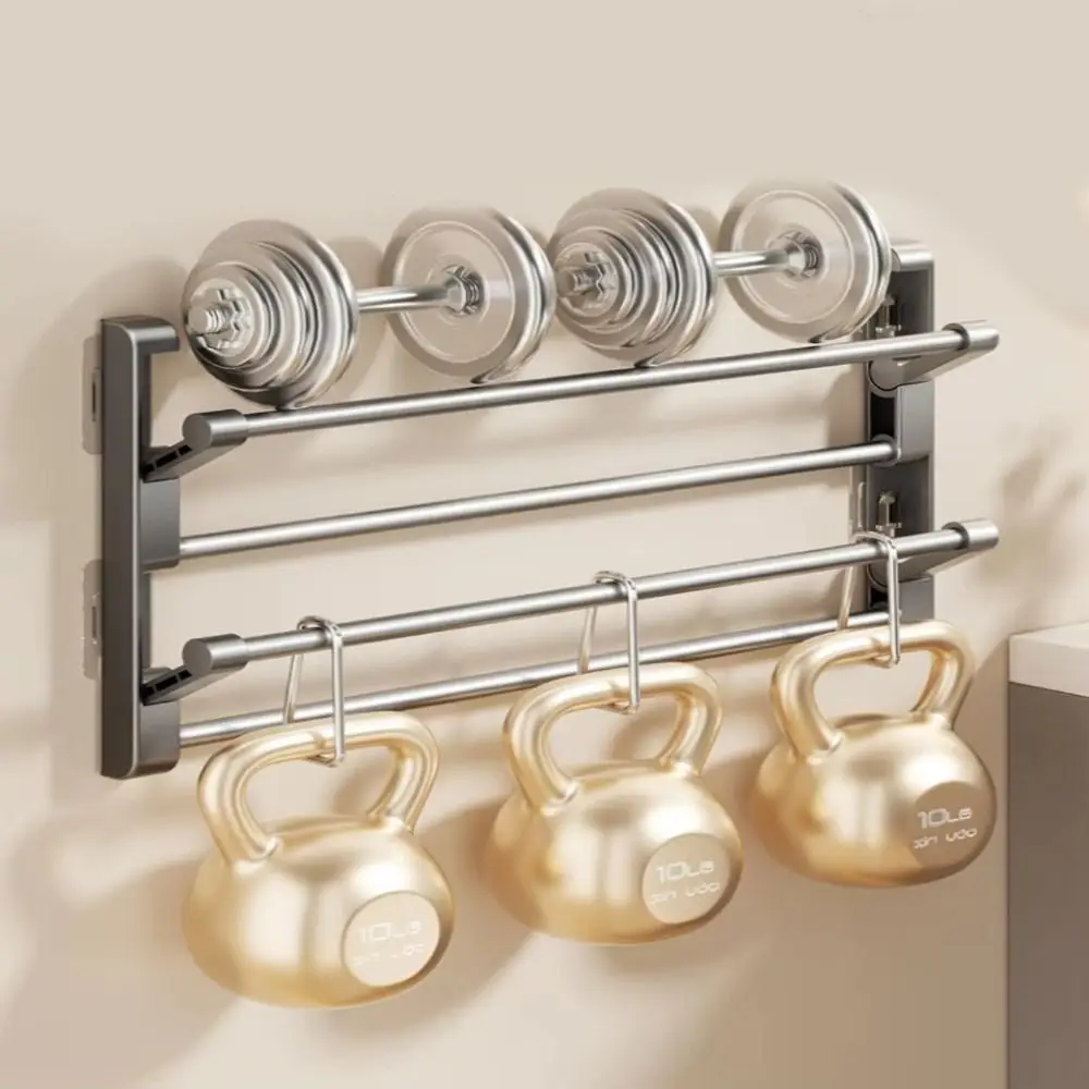 Non Perforated Simple Shoe Rack Multi-layer Drainage Wall-mounted Rack Foldable Bathroom Slippers Rack Home Storage