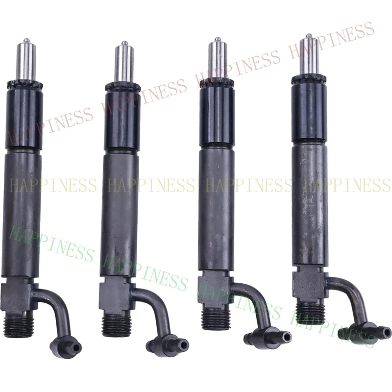 RM+   4X Fuel Injectors 1806407C91 780332 735350C91 For Navistar DTA466 DT466 Engines