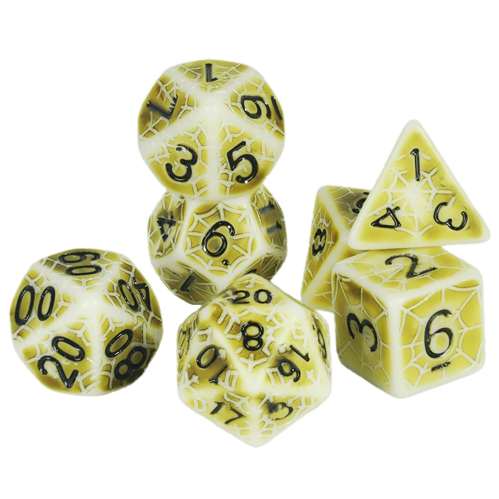 Retro Polyedrische Würfel DND  – Board Game Roleplay Bewertung und Preis