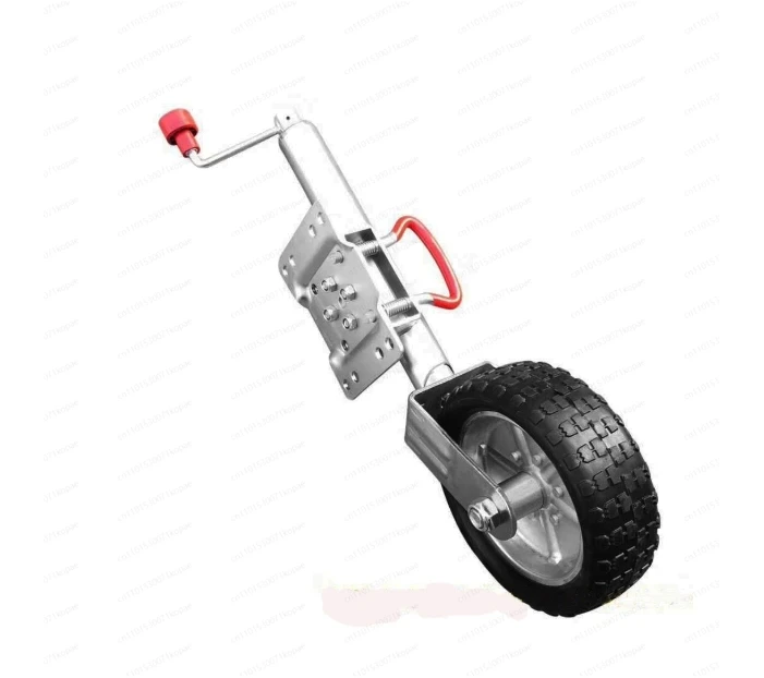 

RV Trailer Jack Guide Wheel Front Bracket Front Jack Accessories RV Leg Guide Wheel Yacht Manual Support Leg Trailer Legs 10inch