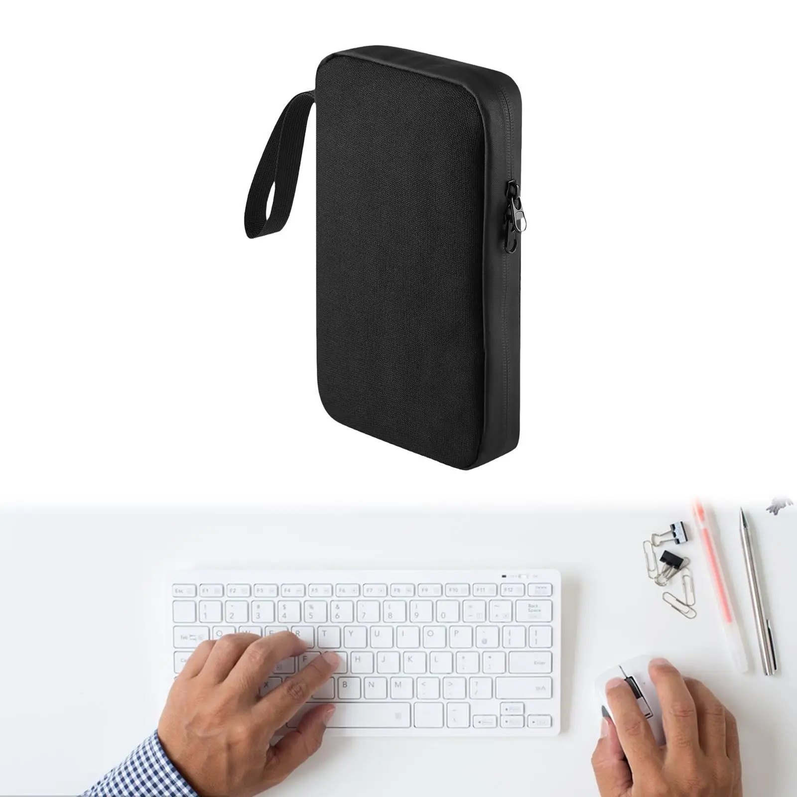 Protetor impermeável da caixa do teclado com luva interna do teclado do bolso da malha