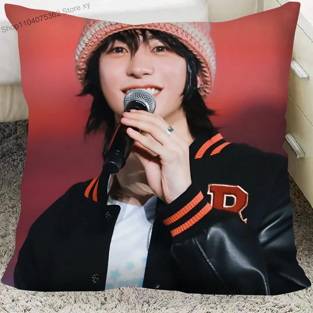 1 قطعة أنطون Chanyoung Lee Kpop كيس وسادة وسادة مربعة غطاء الوسادة غرفة نوم أريكة غرفة الديكور غطاء وسادة غير رسمي