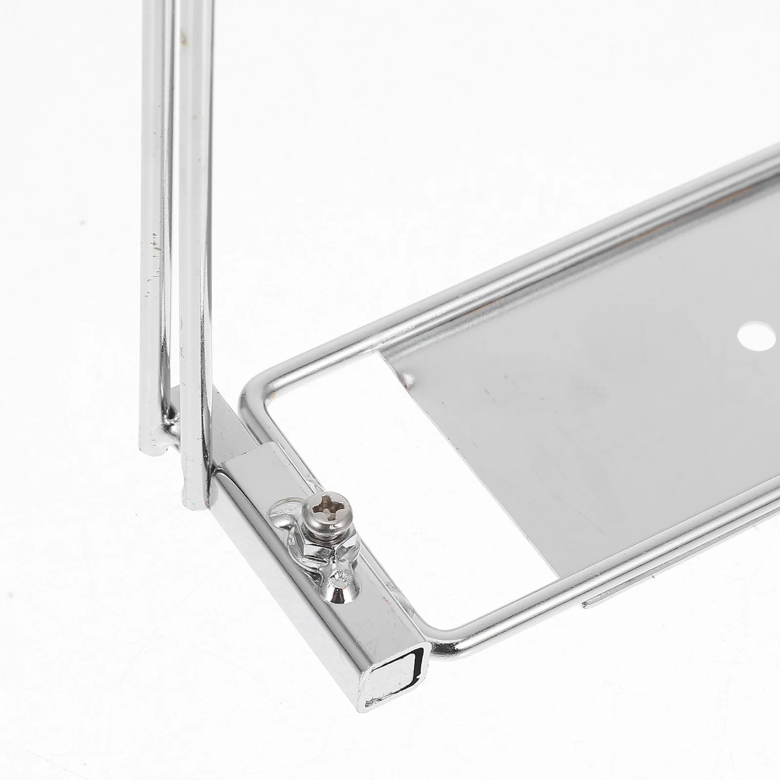 Shopping Bag Holder Wall Mount Heavy Duty Metal Frame for Retail Store Efficient Bag Dispensing System Continuous Roll Support