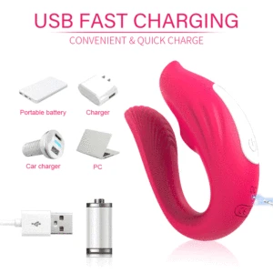 10ベストセールス膣バイブレーターUシェイプ-6