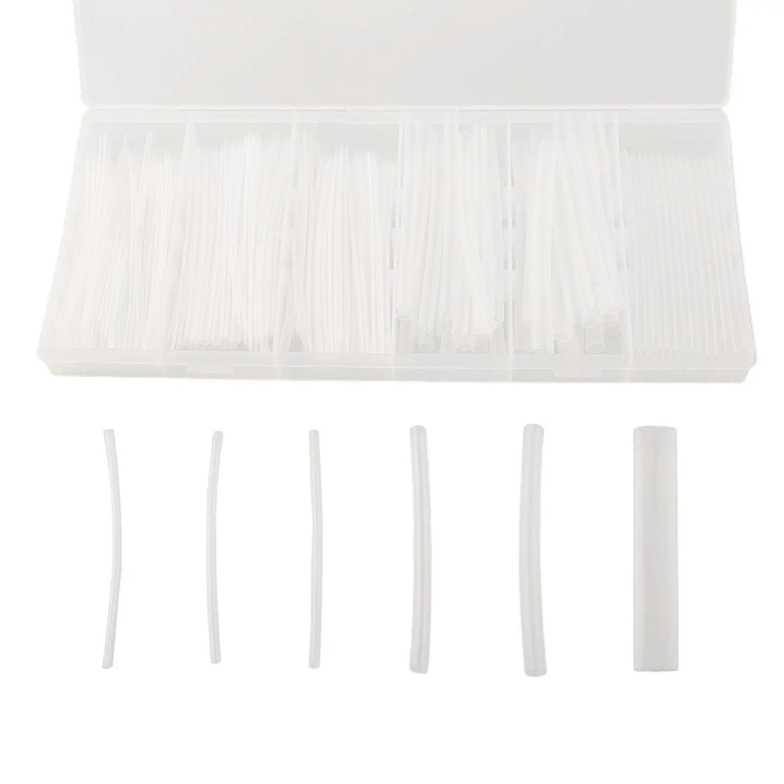 150PCS 200PCS Transparent Heat Shrink Tubing Kit for Electrical Wire Joint Insulation and Cable Joint Protection