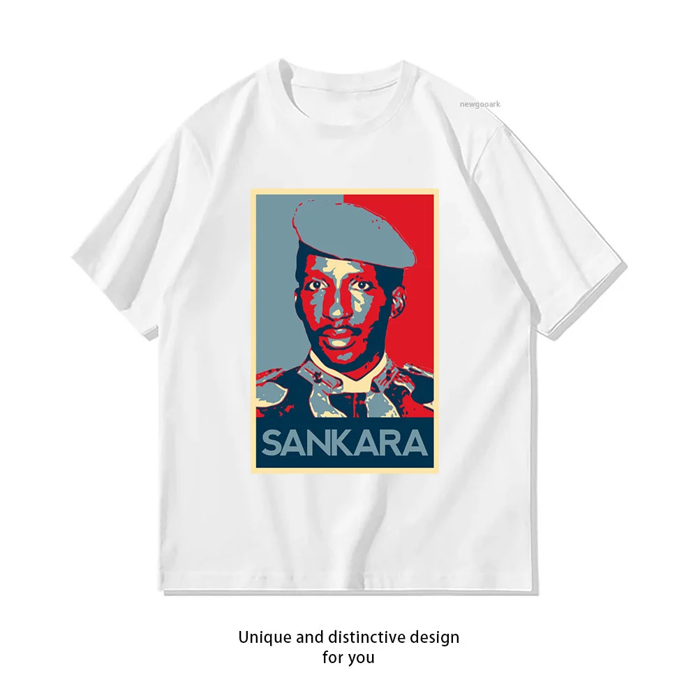 Sankara Hope t-shirt femme homme décontracté en coton avec motif graphique t-shirts streetwear pour adultes hauts à manches courtes respirants