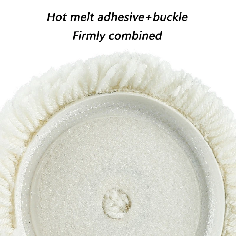 

E28F Multifunctional Wool Buffing Disc Vehicle Maintenance Equipment For Professional Car Caring And Natural Stone Work