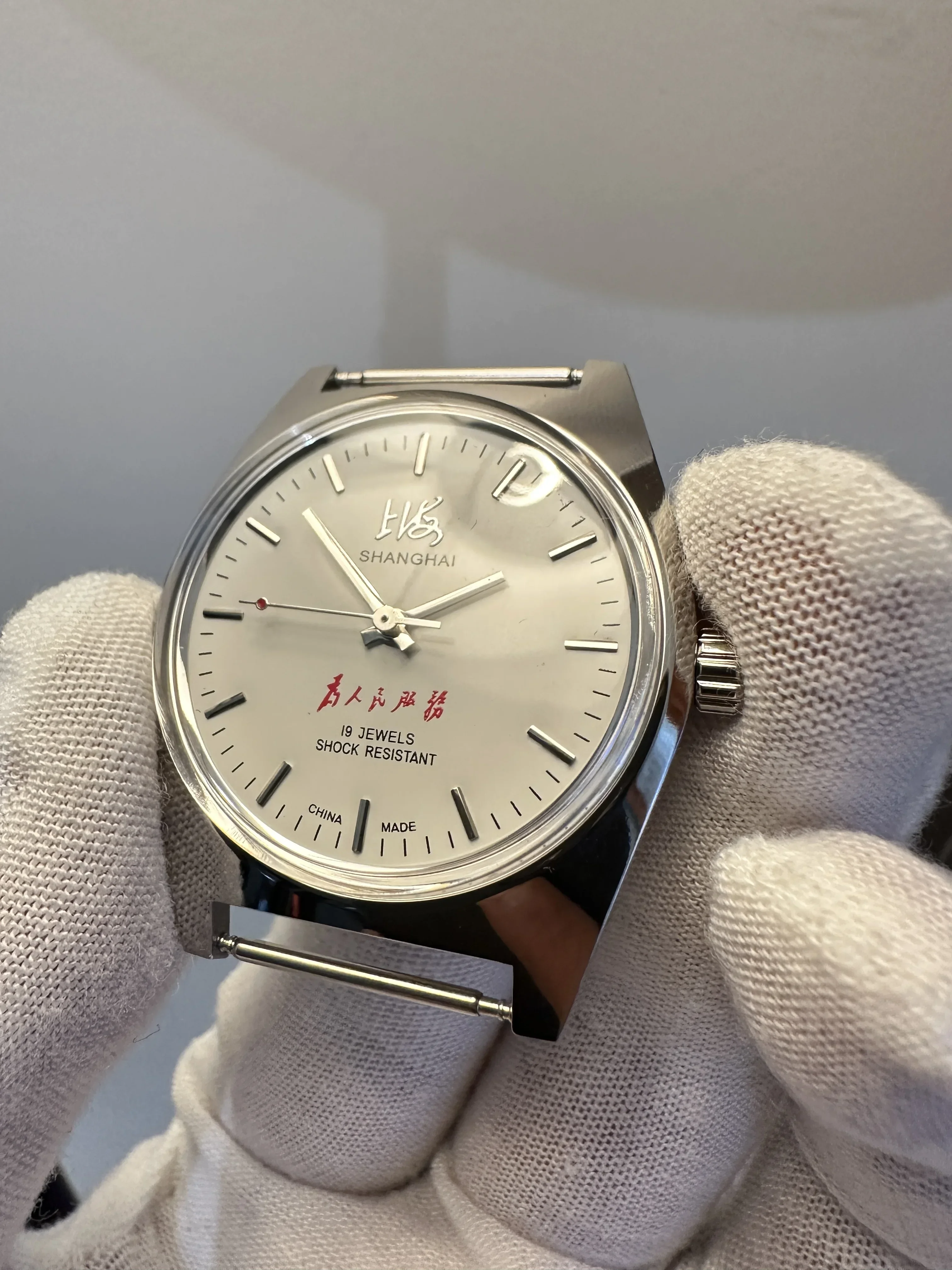 36mm Shanghai Herrenuhr Retro 7120 Manuelle Mechanische Uhr Minimalistische Business-Armbanduhr Dropshipping – Detail 8