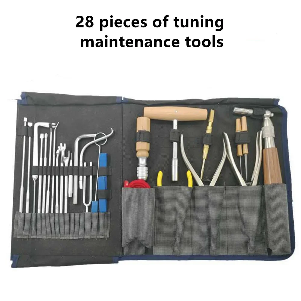 1set Piano Tuning Tuning Tool Set 28 Pieces Set