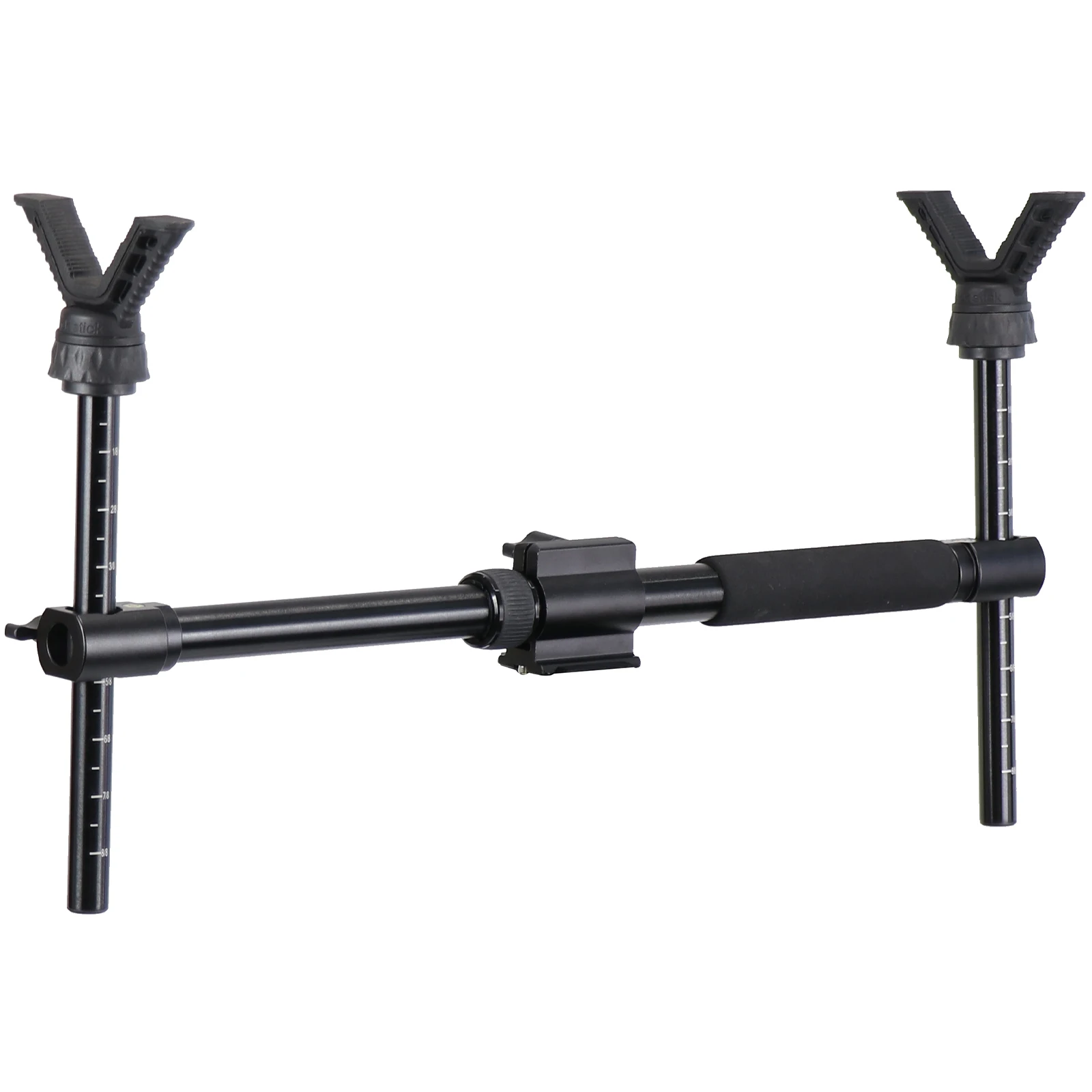 N Dual V Yoke Shooting Rest with Heavy Duty Construction Arca-Swiss Plate Easy Mount of Tripod for Hunting Shooting and Outdoors