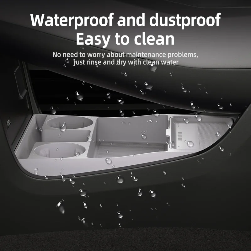 

Силиконовый коврик-органайзер для центральной консоли MG 7 Roewe M7 (2025 год), для хранения под центральной консолью, для интерьера автомобиля