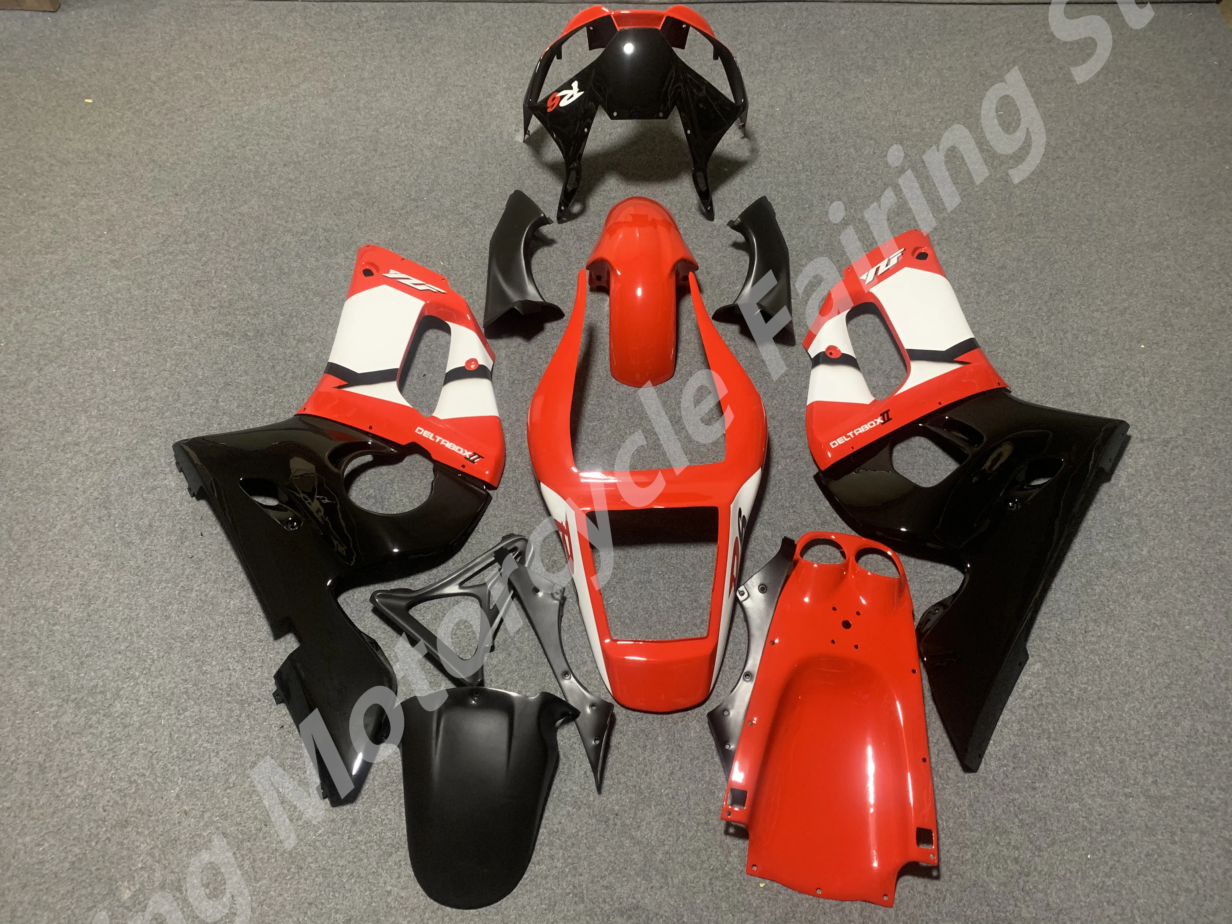 Customized motorcycle fairing Kits Fit For YAMAHA YZFR6 YZF600 YZFR6 1998-2002 ABS plastic white red black bodyworks 98 02