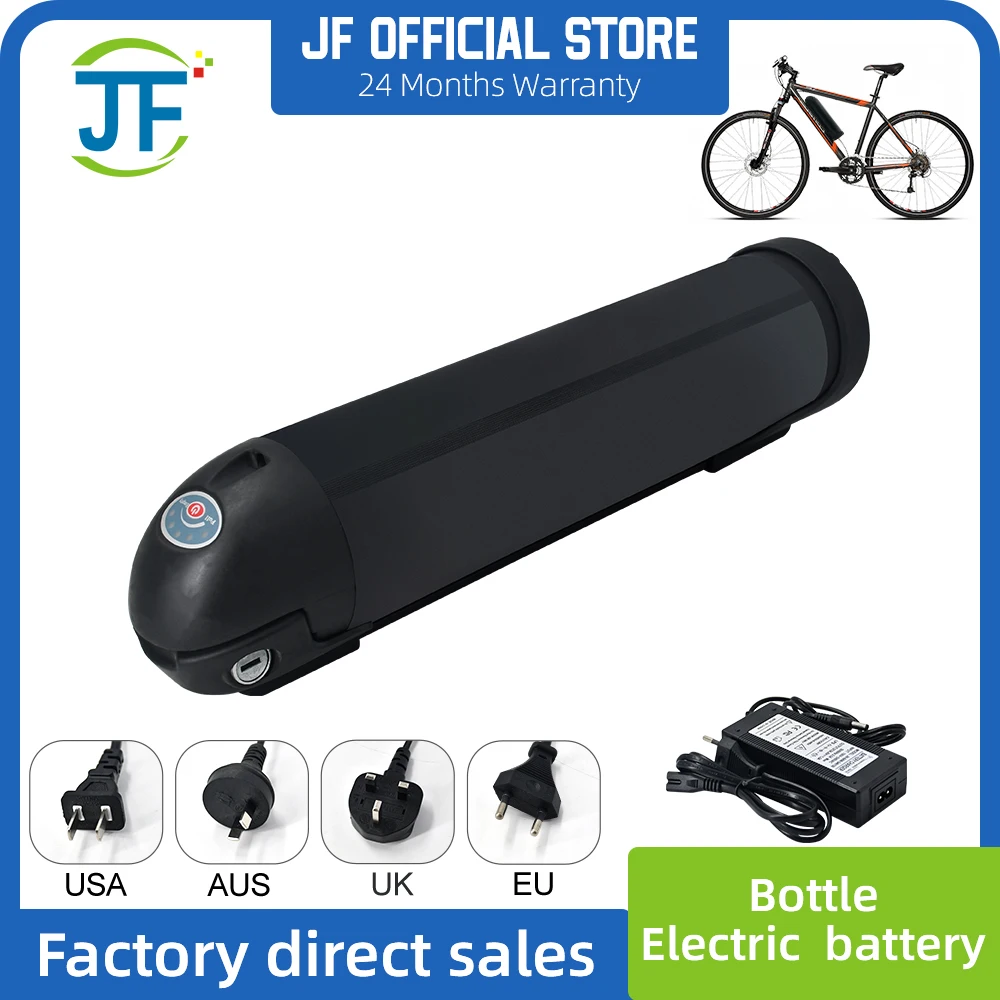 

36v10.4ah 12ah 15ah 48v 13ah 17.5ah Water Bottle e-bike lithium ion 18650 electric bicycle E-bike battery