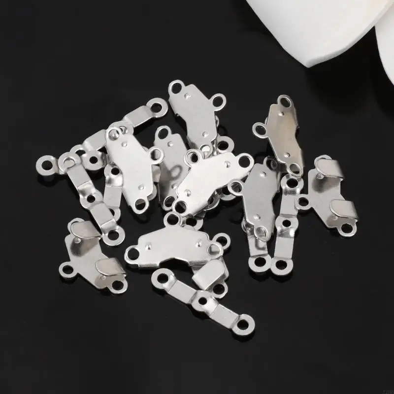 

J2HB 10x Trouser Skirt Hooks + Bars Fasteners For Suit Pants Extenders Tailor Sewing