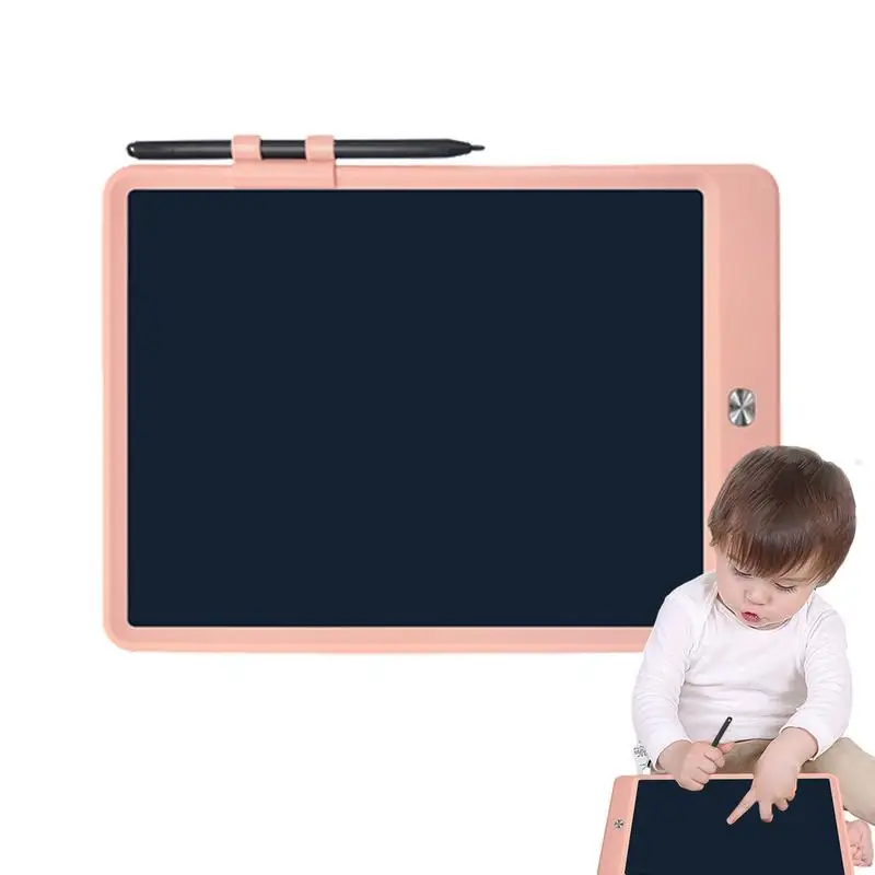 Tablette de dessin coloré LCD pour enfants, bloc-notes, planche à dessin réutilisable, activité, jouets d'apprentissage, 10 pouces