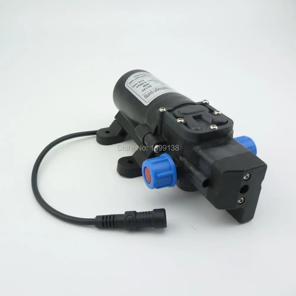 NUOTRILIN DC 12V 24v 80W High pressure mini water pump 5.5Lpm Automatic pressure switch control