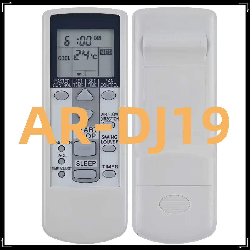 

Applicable to Air Conditioner Remote Control for AR-DJ Series AR-PV423 AST7RSCCW Replacement Compatible with Fujitsu AC Units