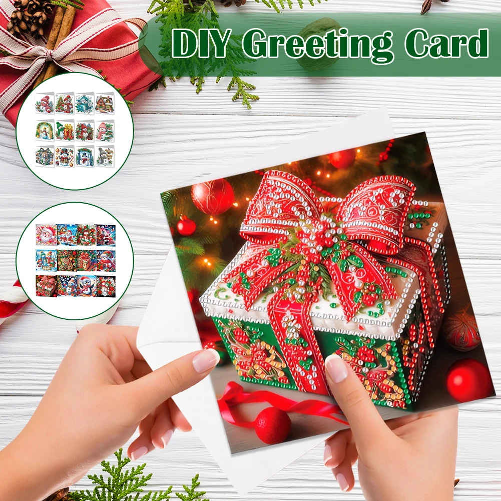 12 Stück DIY Strass-Diamantkun – Xmas Resin Art Bewertung und Preis