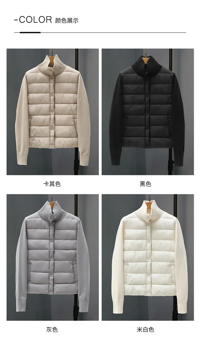 Winter Women's Jacket Thick Warm Short Parka Black Coats Woman Parkas Elegant Zipper Cotton Jackets Coat Female New