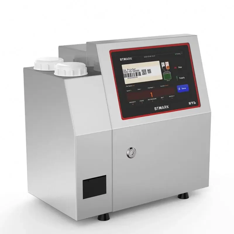 Metal Making Industrial Printers For Data Matrix Continuous Ink Wire Machine Automatic Marking With Qr Code Cij Inkjet Printer