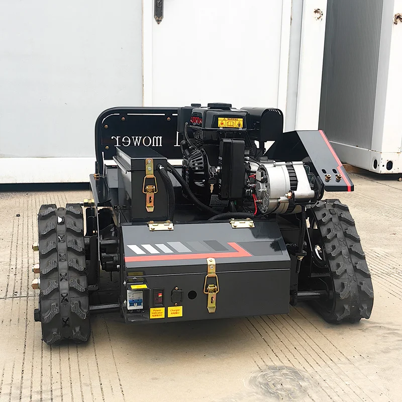 Customized Best Multifunctional Remote Control Front Crawler Lawn Mower Garden Lawn Mower