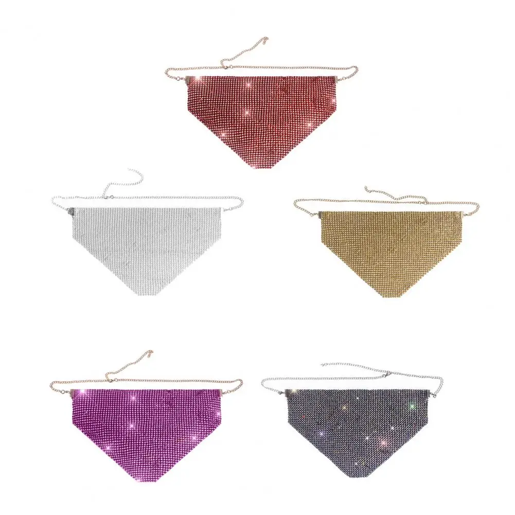 Glinsterende Strass Gezichtsmasker Glitter Kristal Maskerade Masker Bling Halve Gezichtsbedekking voor Halloween Kostuumfeest
