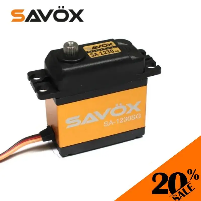 

Original SAVOX SA 1230SG High Torque Digital Steel Gears Servo For RC Car