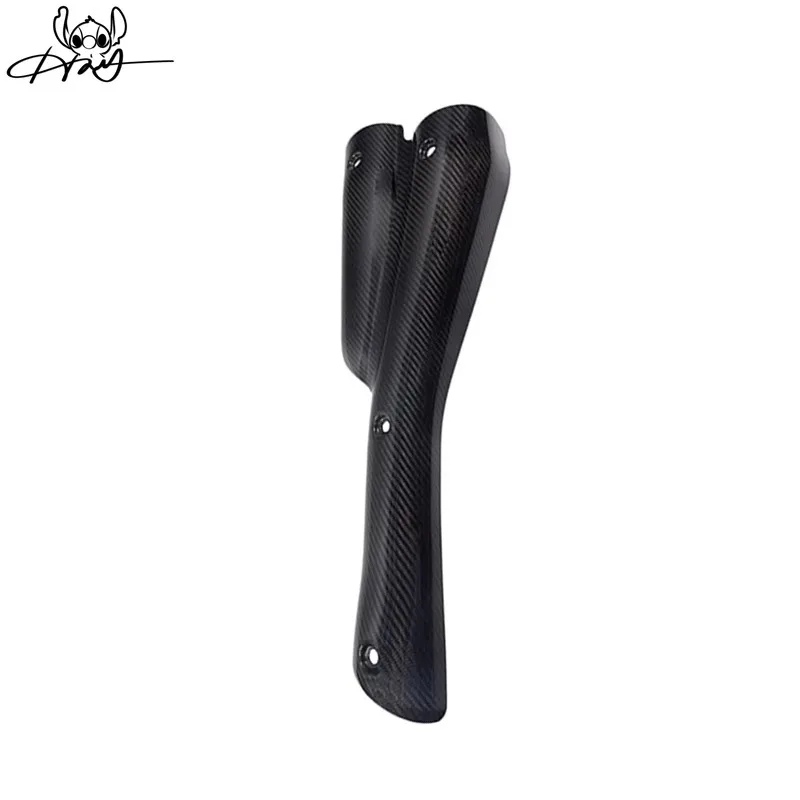 Forged Matte Carbon Fiber Exhaust Hood Motorcycle Accessories For Roadster 1250