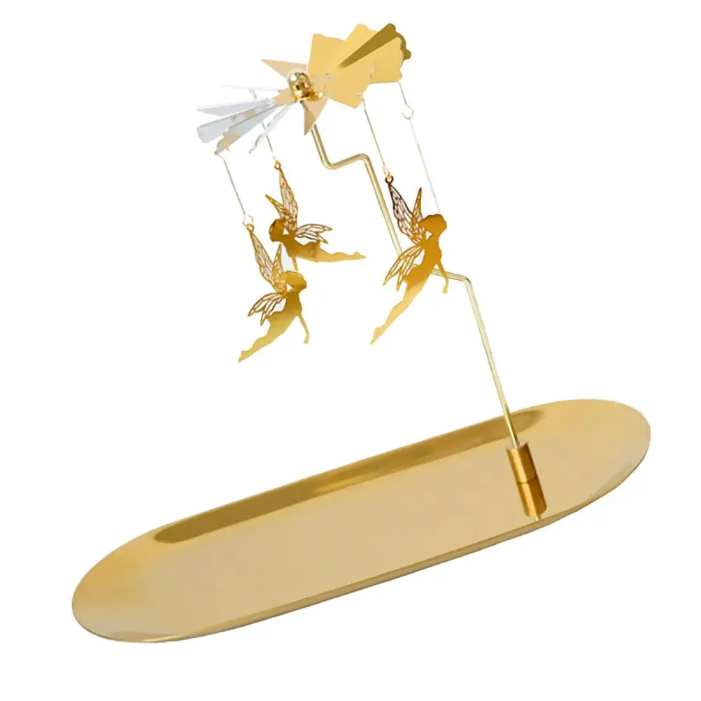 

Rotating Holders Christmas Romantic Support Table Decor Aromatherapy Rack Iron Support Home Decoration