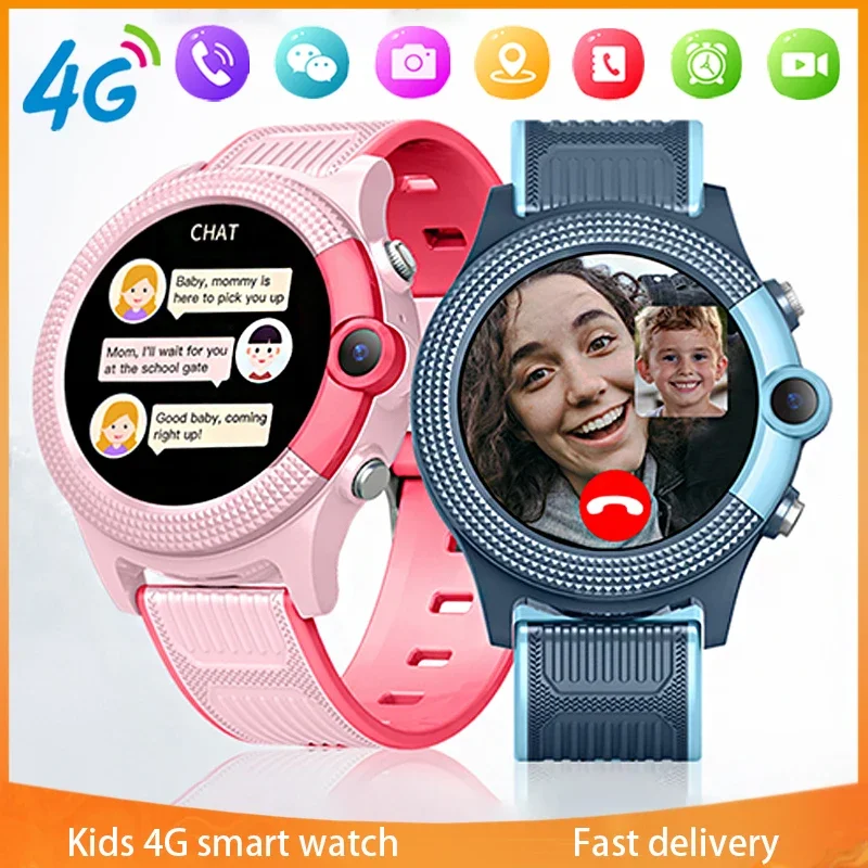 

Xiaomi Mijia 4G SIM Kids Smart Watch Students Video Call Baby Smartwatch GPS WIFI SOS Band Children for Gift Boys Girl Wristband