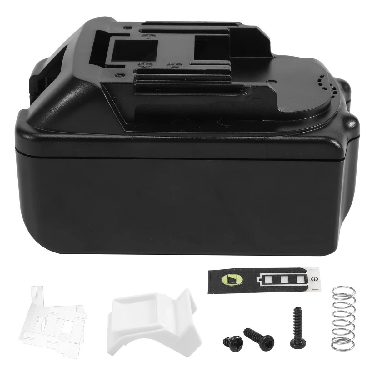 BL1830 with Li-Ion Power Tools Battery Case Replacement for 18V BL1840 BL1850 Plastic Shell