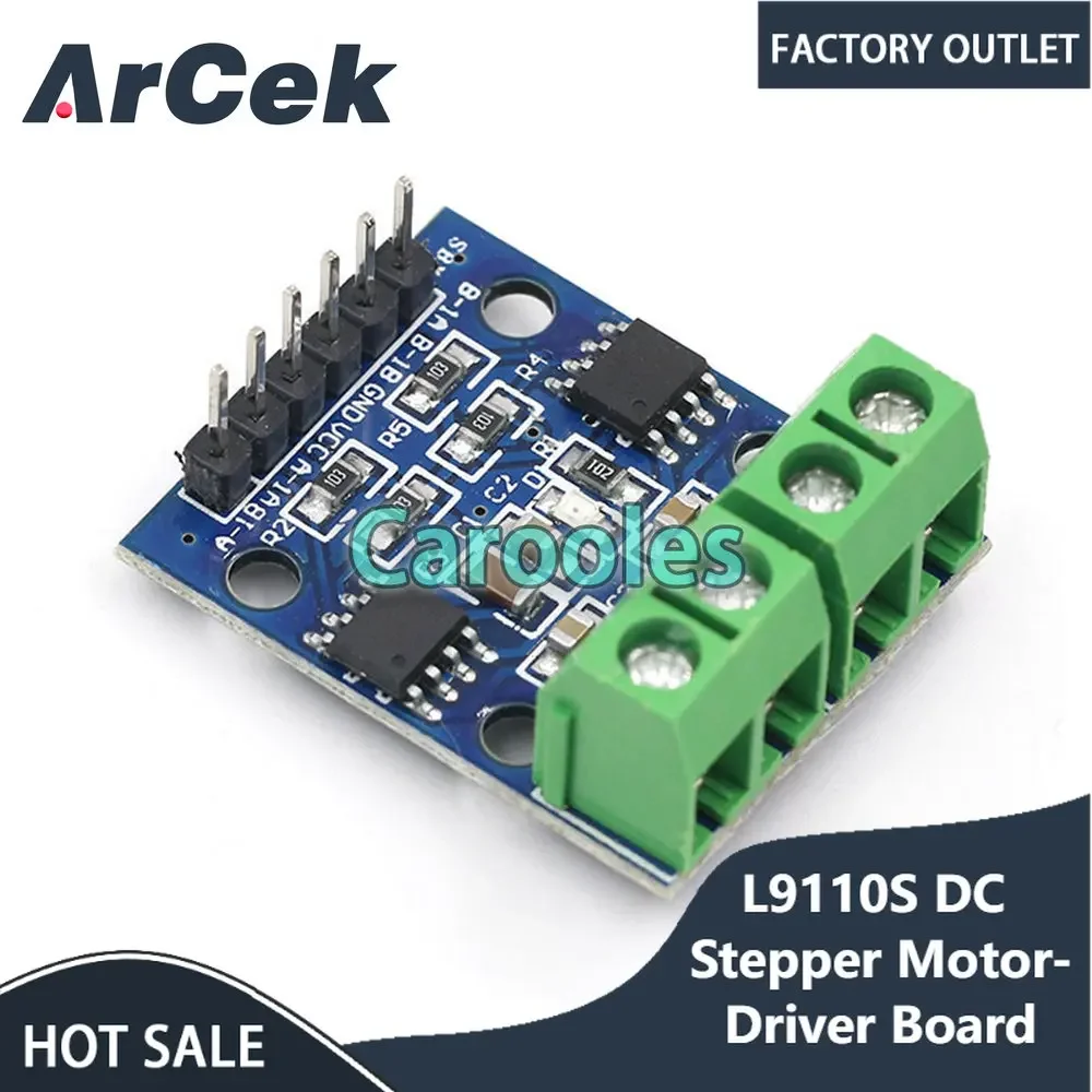 L9110S DC Stepper Motor-Driver Board Dual DC Motor Module H-bridge Stepper Motor for Driver Controller Board L9110S Module