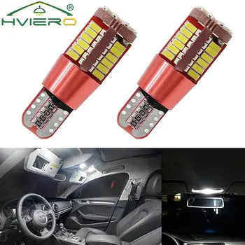 2 Pz Auto T10 W5W Styling Canbus LED 194 57SMD 4014 Lampadine Errant DC12V Cuneo Parcheggio Luce Laterale Guida Bianco Accessori Del Prodotto